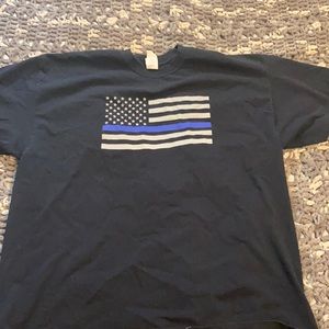 Police Flag T-Shirt